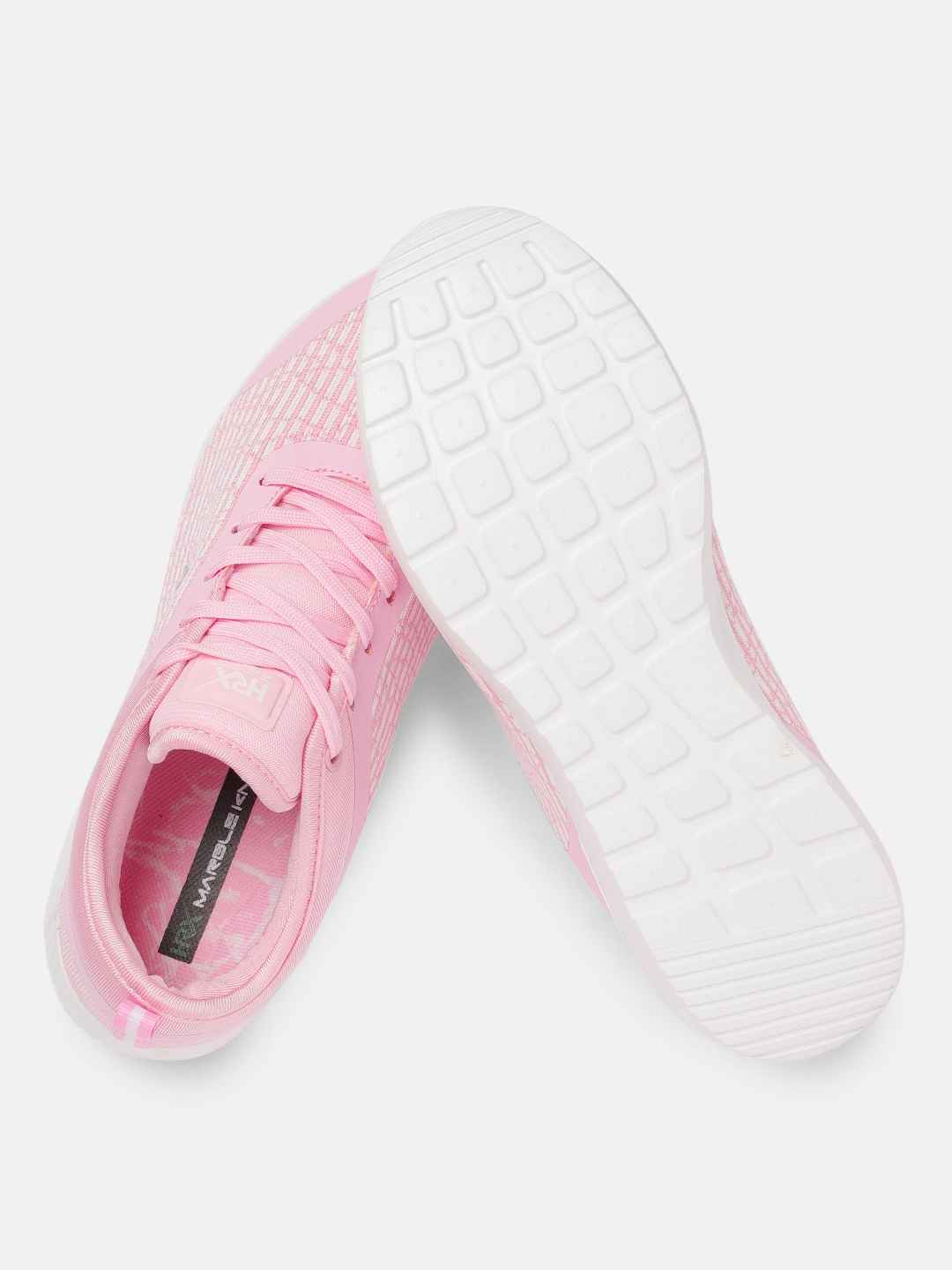HRX-by-Hrithik-Roshan-Women-Pink-Mesh-Running-Shoes