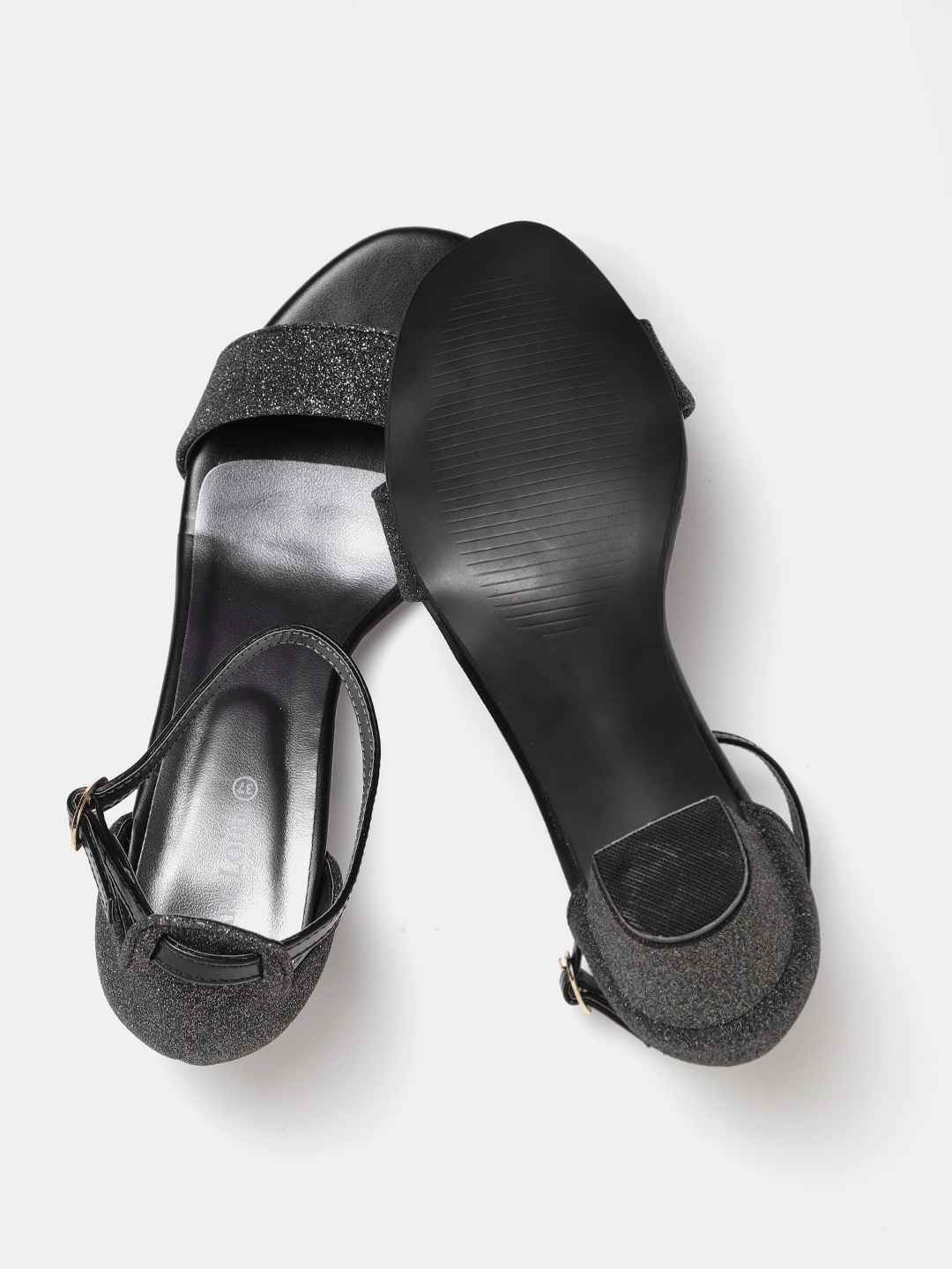 Marc-Loire-Women-Black-Shimmer-Block-Heels