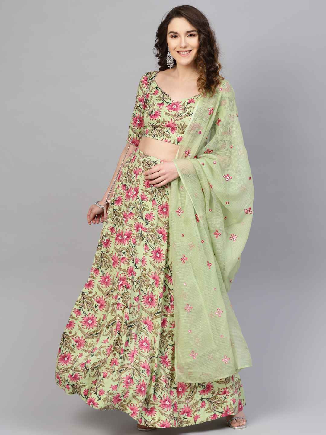 anayna-Green-and-Pink-Block-Print-Ready-to-Wear-Lehenga-and-Blouse-with-Dupatta