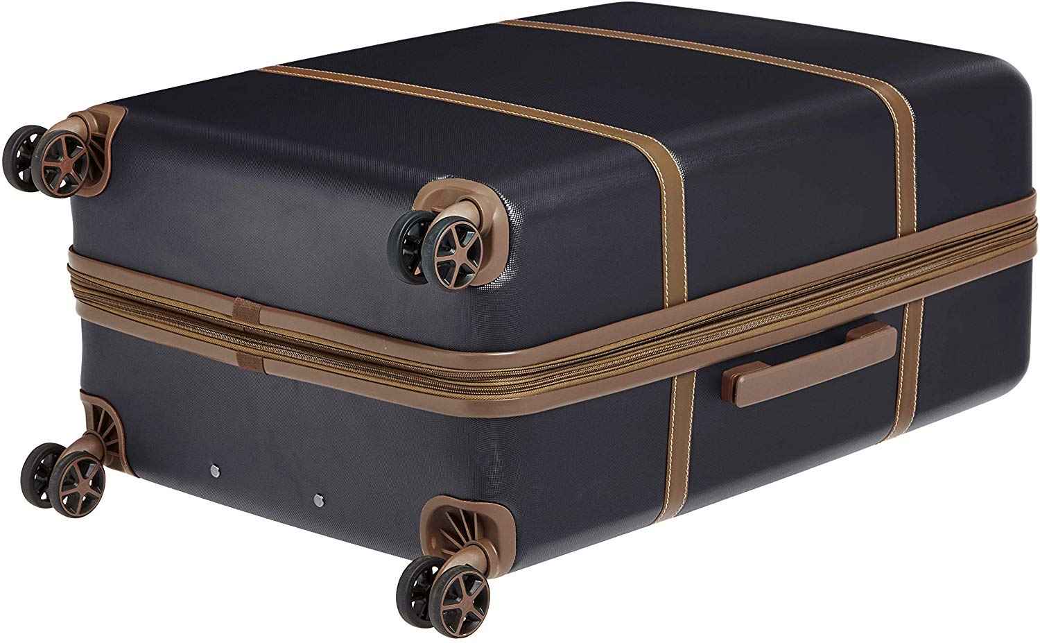 AmazonBasics-Vienna-Expandable-Luggage-Spinner-Suitcase---78-cm,-Black